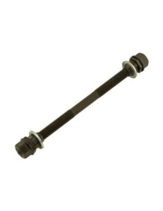 Hub Axle 3/8x175mm 5/16 Cone Black.